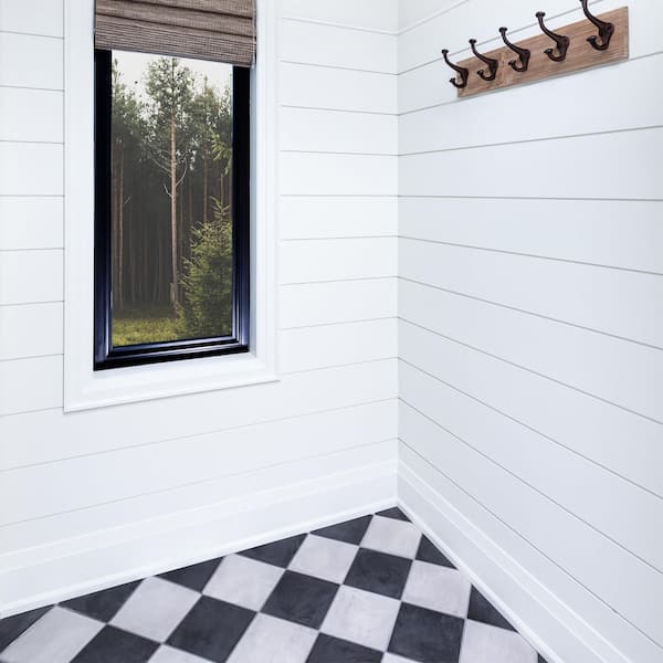 7/16 in. D x 3-1/4 in. W. x 96 in. L Oak Wood Baseboard Pack 8-Pack