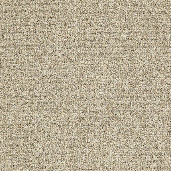 TrafficMaster 8 in. x 8 in. Berber Carpet Sample - Burana - Color Bamboo