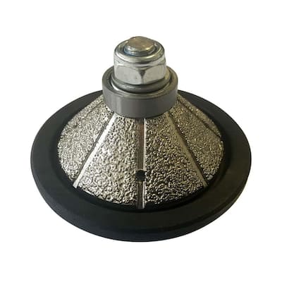Diamond Router 3/4" Full Bull nose 2 Cup Wheel Stone Concrete Countertop floor