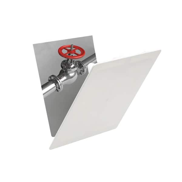 Fluidmaster Click Fit 8 in. x 8 in. Plastic Access Panel AP-0808