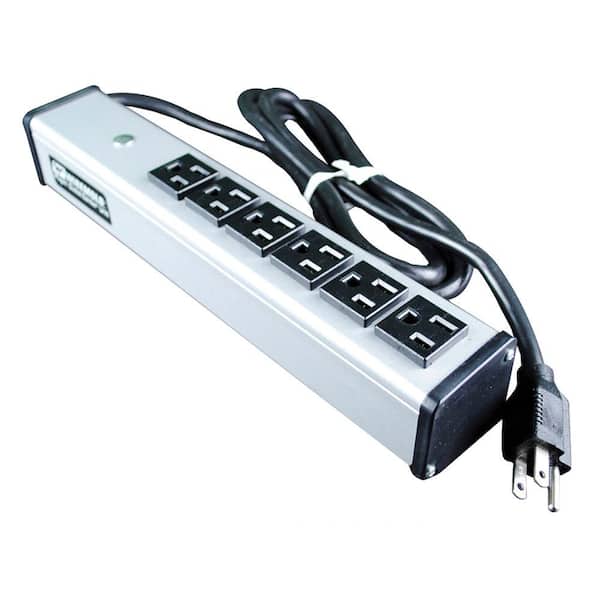Legrand Wiremold 6-Outlet 15 Amp Compact Power Strip with 6 ft. Cord