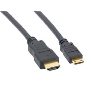 3 ft. High Speed Mini-HDMI to HDMI Cable with Ethernet