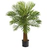 Nearly Natural 3 ft. Robellini Palm Artificial Tree 9453 - The