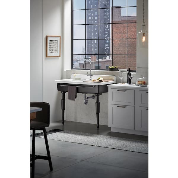 KOHLER Farmstead Contemporary Legs in Iron Black