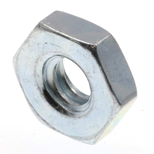 Prime-Line #10-24 Zinc Plated Steel Machine Screw Hex Nuts (100-Pack)