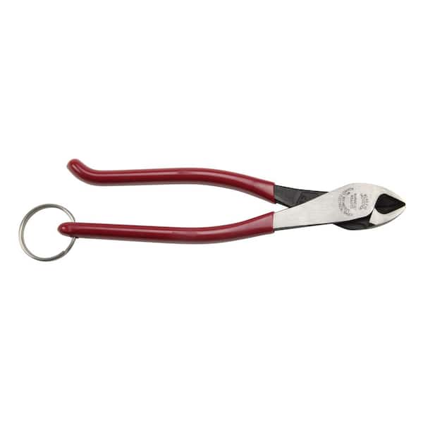 Klein Tools Diagonal Cut Ironworker Pliers with Ring D248-9STT - The Home  Depot