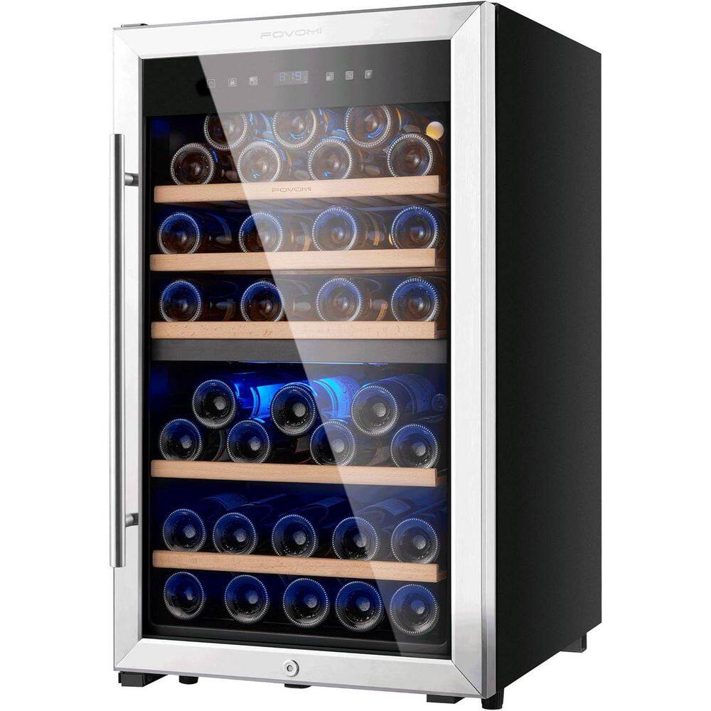 14.96 in. W 33-Bottle Dual Zone Built-In Wine Cooler in Black price history on PriceWatchPro