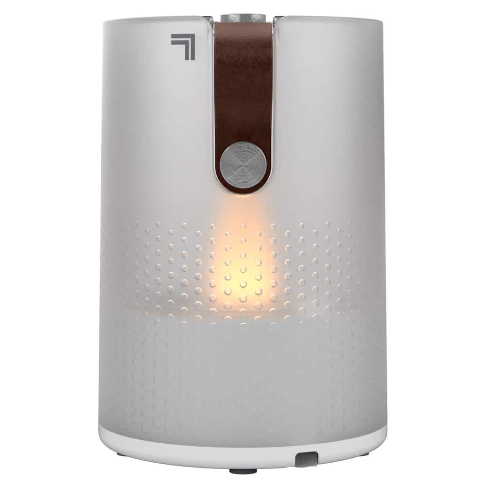 Votiv 4 White Ultrasonic Cool Mist Humidifier with Candlelight
