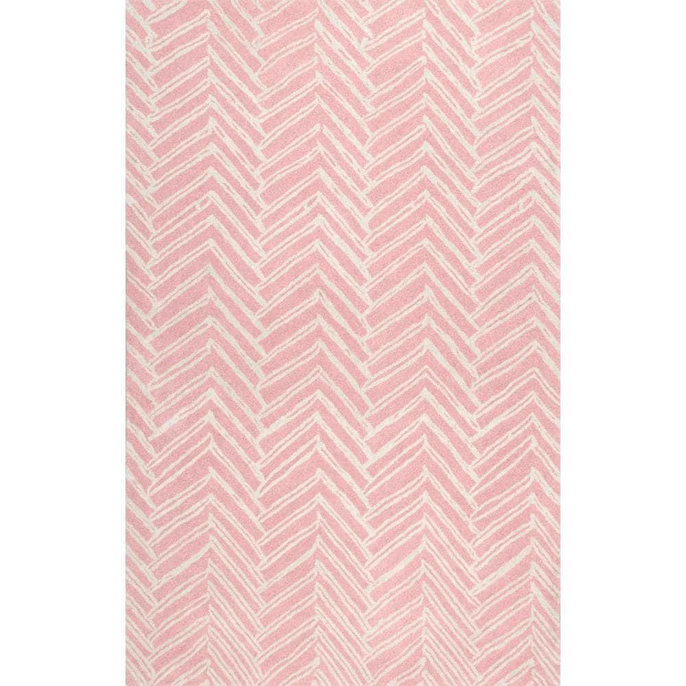 Charlton Home Pat Pink Area Rug Size: Rectangle 5' x 8