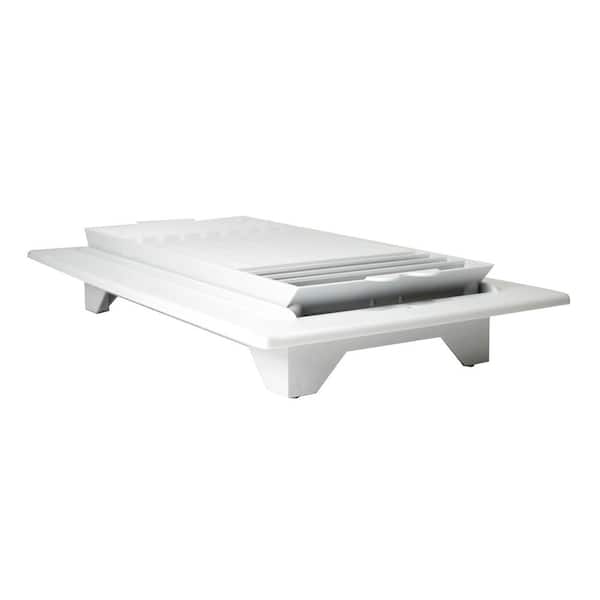 12 in. x 6 in. Plastic Ceiling Register 3-Way