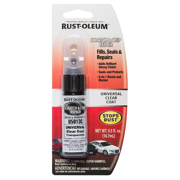 Rust-Oleum Automotive 0.5 oz. Universal Clear Coat Scratch & Chip Repair  Marker (6-Pack) U5013C - The Home Depot