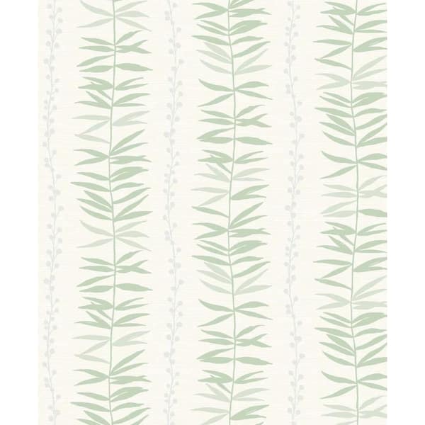 Seabrook Designs Forest Summer Garland Nonwoven Paper Non-Pasted Wallpaper Roll (Covers 57.5 sq. ft.)