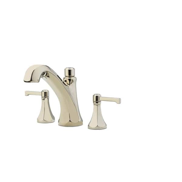 Pfister Arterra 2-Handle Deck Mount Roman Tub Faucet Trim Kit in Polished Nickel (Valve Not Included)