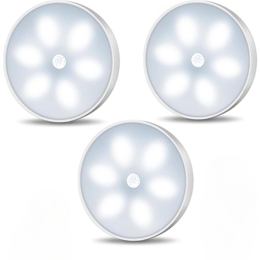 6 light Dimmable Color Changing Cool White Integrated LED Under Cabinet Puc