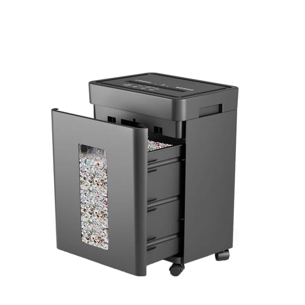 ２４時間以内発送！新品GRAY SNBD SHRED 154cm Vrbgify Heavy Duty Paper Shredder Micro-Cut 4/12 Sheets 10-Minutes