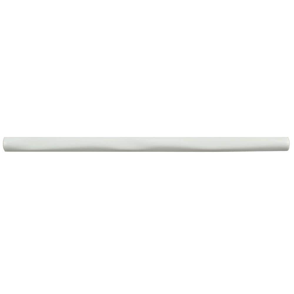 Rugosa Blanco Brillo 3/8 in. x 7-7/8 in. Glossy Ceramic Wall Tile Trim price history on PriceWatchPro
