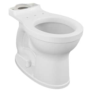 Round Toilet Bowl Only in White Champion 4-High Efficiency Tall Height