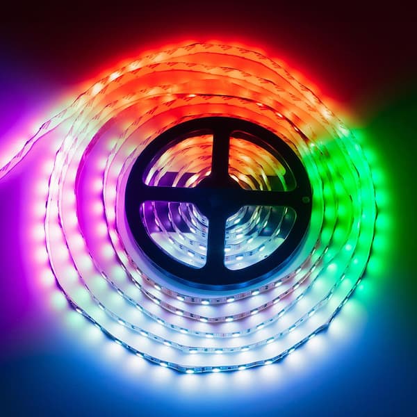 KODA 16.4 ft. Smart RGB Color Changing Dimmable LED Strip Light