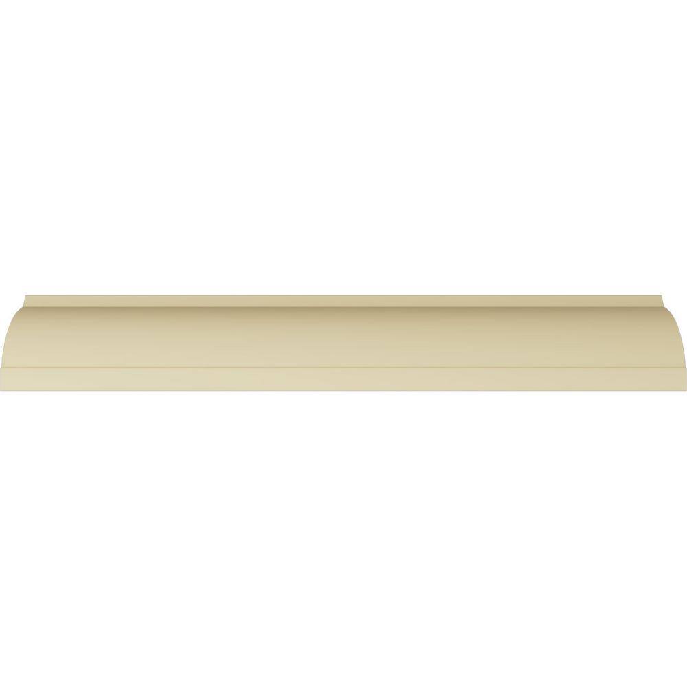 Federal White Polyurethane Crown Moulding 94.5" Length