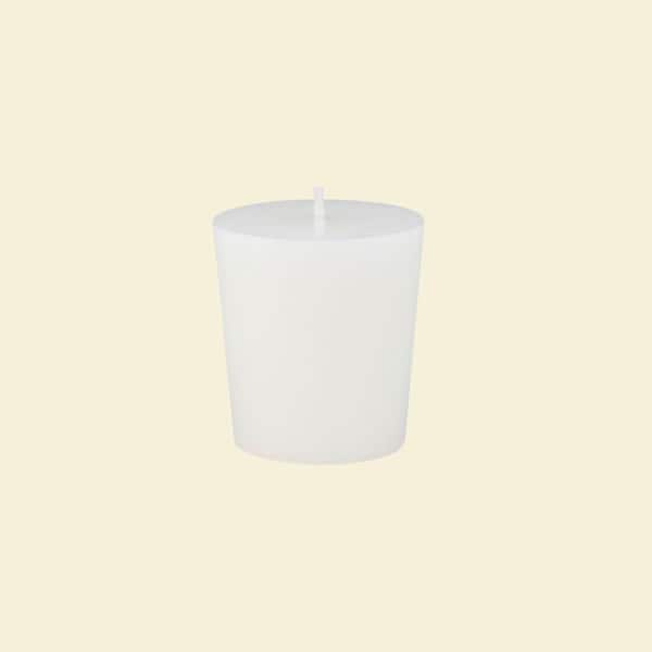 Zest Candle White Citronella Votive Candles (12-Box)