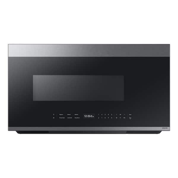 Samsung Over-the-Range Smart Microwave 2.1 cu. ft. with Auto Connectivity & LCD Display in Stainless Steel