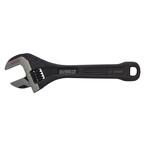 BLACK & DECKER 8-in Hardened Steel Adjustable Wrench at