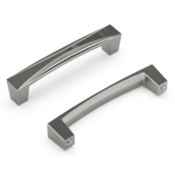 Crest Collection 3-3/4 in. (96 mm) Chrome Cabinet Drawer/Door Pull