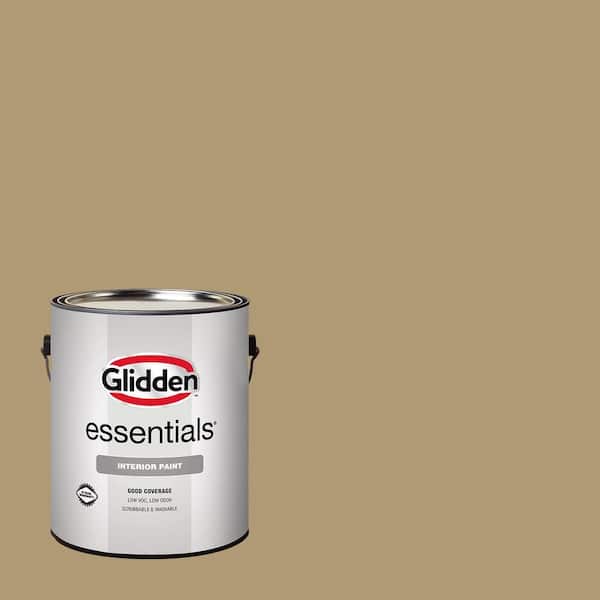 Glidden Essentials 1 gal. PPG1099-5 Toasted Sesame Eggshell Interior Paint