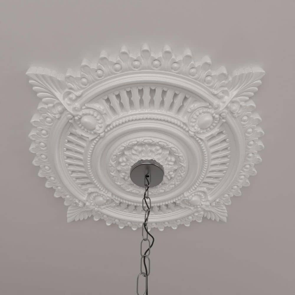 Ashley 24" Primed Urethane Ceiling Medallion