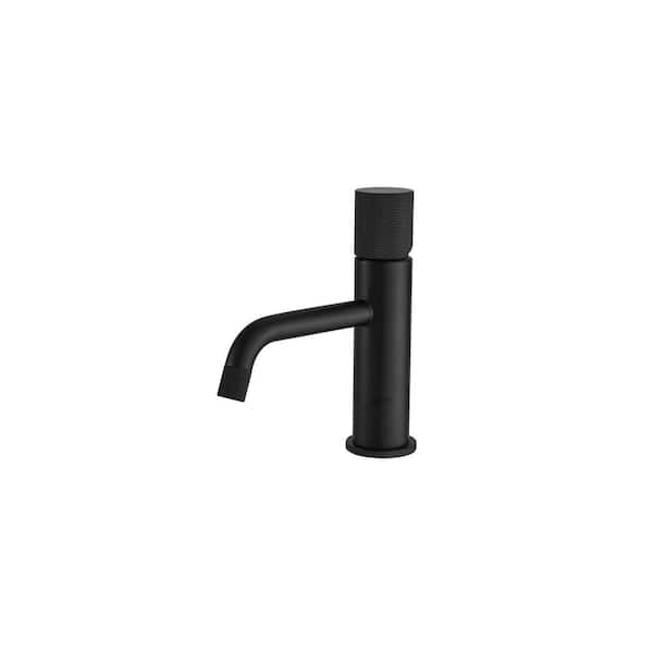 UKISHIRO Single Handle Vessel Sink Faucet in Matte Black