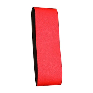 Bosch 2609256191 Sanding Belts for Belt Sanders 60 x 400 mm Grit Size 150 Pack of 3 Sheets Red