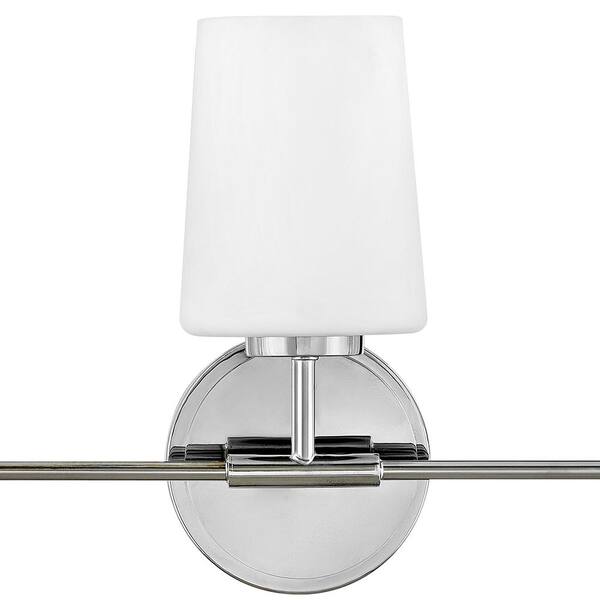 LARK - Kline 23.75 in. 3 Light Chrome Vanity Light