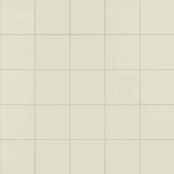 Merola Tile Monocolor Nacar 7-7/8 in. x 7-7/8 in. Ceramic Floor and Wall Tile (11.25 sq. ft. /Case)