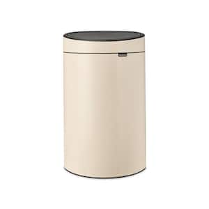 Brabantia Touch Top Trash Can New, 8 Gal. (30 l), Plastic Bucket - Soft ...