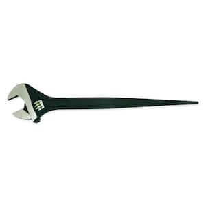 10 in. Black Oxide Adjustable Construction Wrench