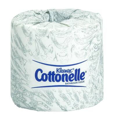 Cottonelle White Bathroom Tissue 2-Ply (Case of 60)