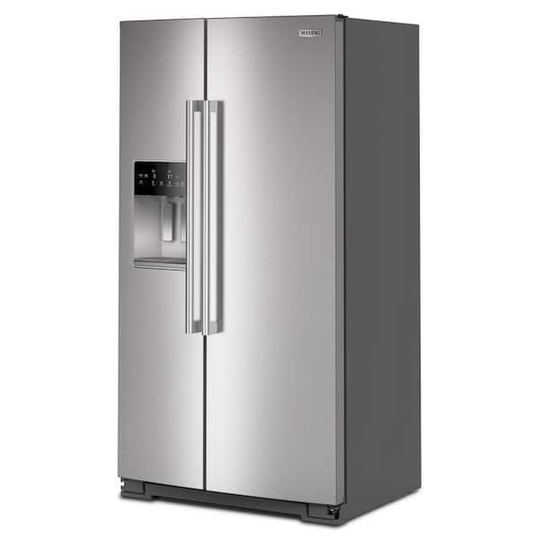 M.E.P.E Maytag 36 in 20.8 cu ft Counter Depth Side-by-Side Refrigerator in