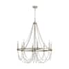 Generation Lighting Beverly 8-Light French Washed Oak and Distressed ...