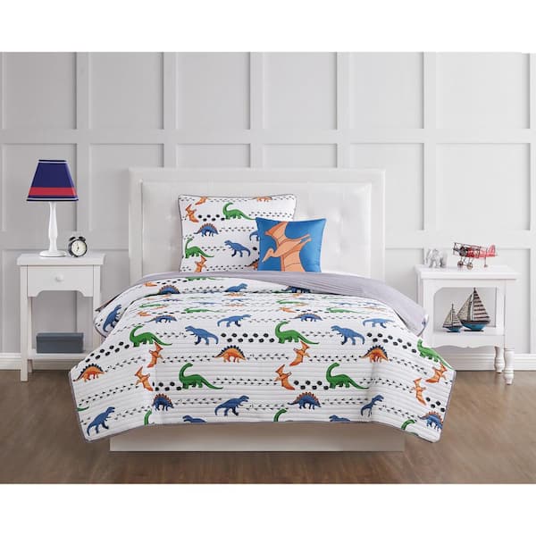 Dino Tracks Quilt Set