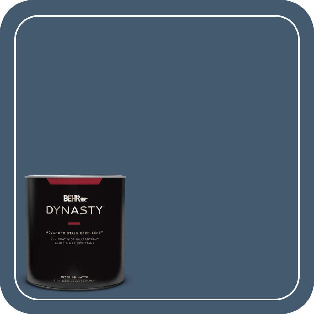 1 qt. #S500-7 Infinite Deep Sea One-Coat Hide Matte Interior Stain-Blocking Paint and Primer price history on PriceWatchPro