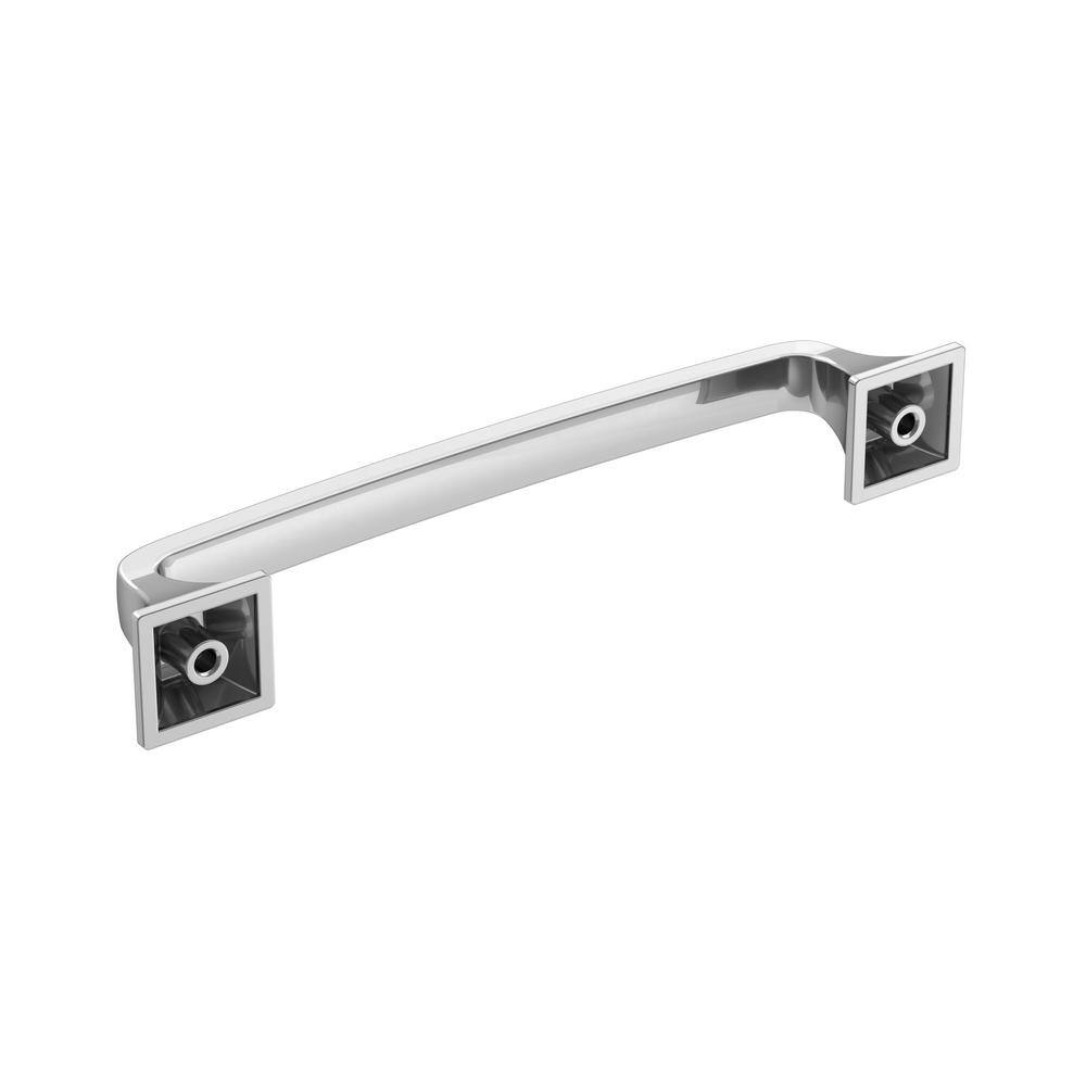 Polished Chrome Traditional Cabinet Drawer Pull with Mounting Hardware