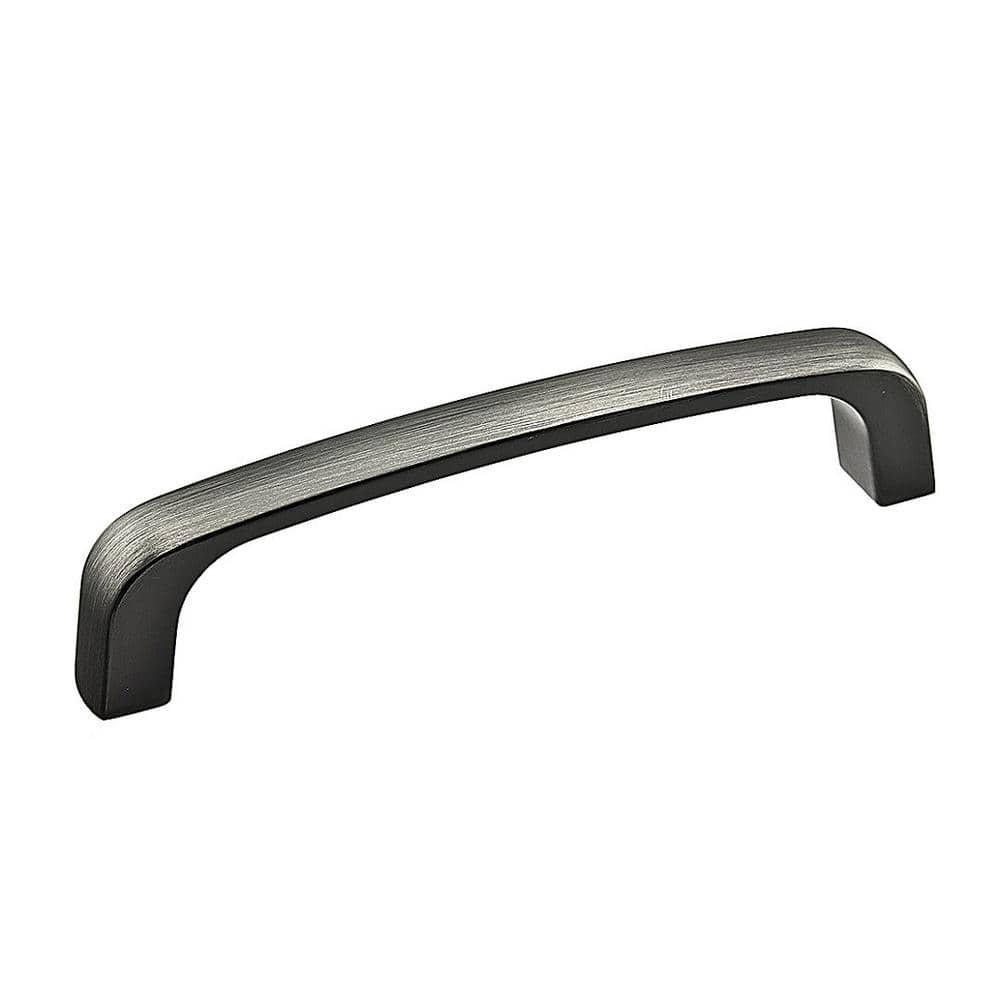 Woburn Collection 3-3/4 in. (96 mm) Modern Antique Nickel Curved Cabinet Bar Pull price history on PriceWatchPro