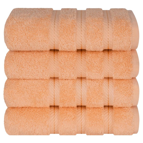 American Soft Linen Malibu Peach 6-Piece Turkish Cotton Towel Set