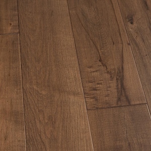 Pacifica Maple 3/8 in.T x 6.5 in.W Click Lock Wire Brushed Engineered Hardwood Flooring (945.6 sq. ft./pallet)