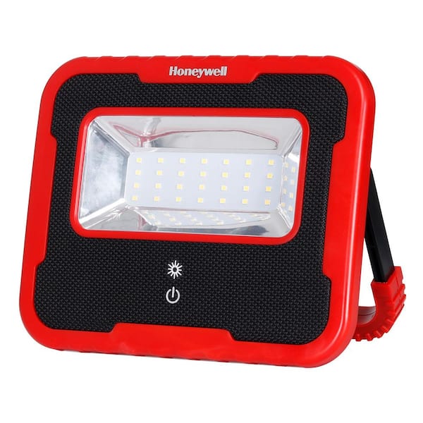 Honeywell 1000 Lumens Rechargeable LED Work Light with Bluetooth Speaker
