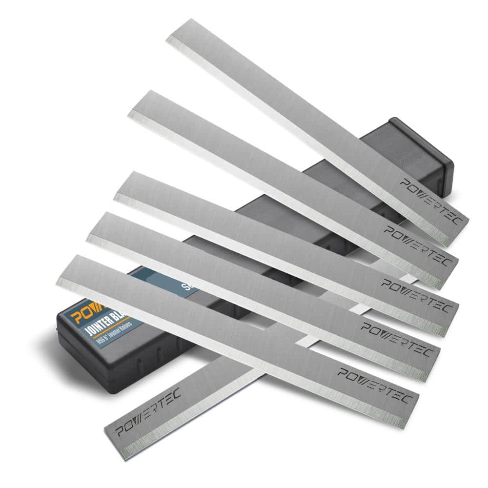 POWERTEC 6 in. Jointer Knives for Delta 37658 37190 37195 37205 37