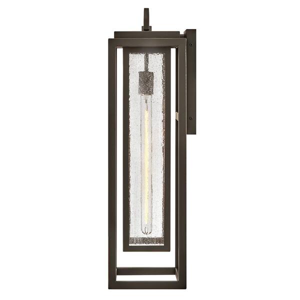 HINKLEY - Republic 1-Light Oil Rubbed Bronze Hardwired Outdoor Wall Lantern Sconce