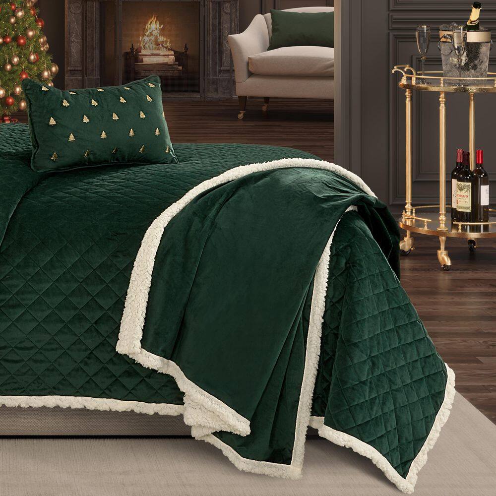 Cozy Throw Evergreen Polyester Throw Blanket price history on PriceWatchPro