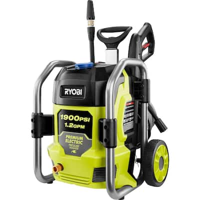 Greenworks 1700 psi 12 gpm cold water electric pressure washer Greenworks 1700 Psi 1 2 Gpm Cold Water Electric Pressure Washer Gpw1704 Pwma New