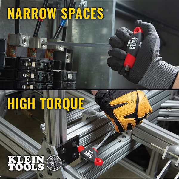 Klein Tools SAE T-Handle Set with 9 in. L Stand (10-Piece) JTH910E